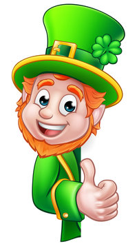 Leprechaun St Patricks Day Cartoon Mascot