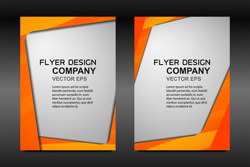 Business Flyer Template Design, vector illustration