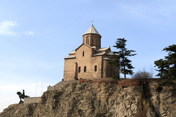Fototapeta premium Virgin Mary Metekhi church