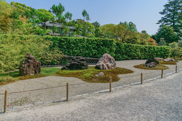 japanese landscape - nijojo - kyoto
