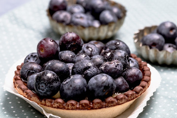 Blaubeer Tartelettes