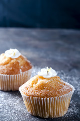 homemade vanilla capcakes