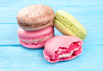 Multicolored macaroon