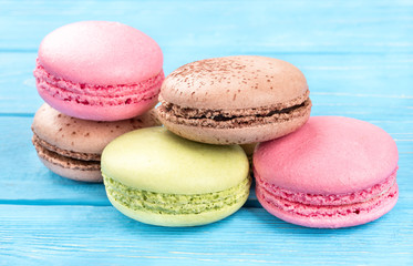 Multicolored macaroon