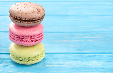 Multicolored macaroon