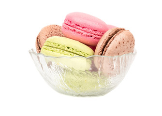 Macaroon in bowl
