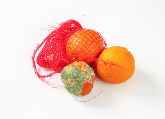 ripe and rotten oranges
