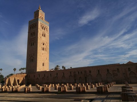 Koutubia mosque in marrakesh