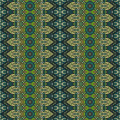 Colorful tribal vintage ethnic seamless pattern