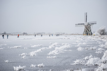 Iceskating with the mill