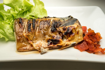 Grilled Mackerel Japanese Style