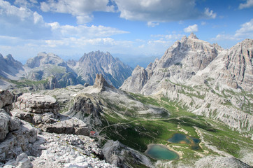 Fototapeta na wymiar Summer Dolomites