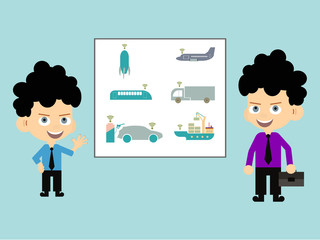 Smart city concept and Wireless network of vehicle