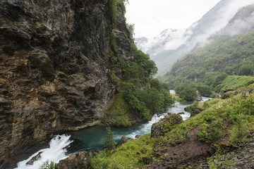 Panoramic View From The Flam Railway