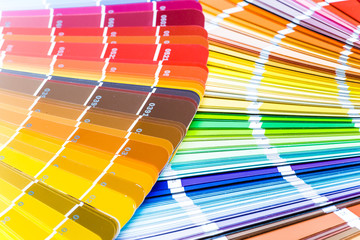 Color wheel for choosing paint tone