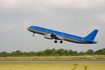 Aeroplane taking off