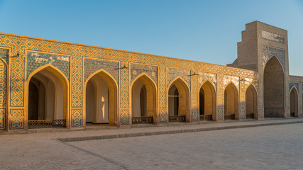 Fototapeta na wymiar Madrasah in Bukhara, Uzbekistan