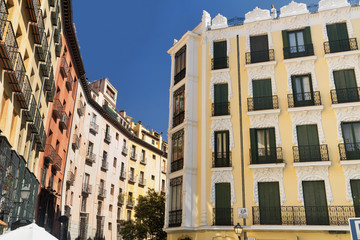 Fototapeta premium Madrid (Spain): buildings