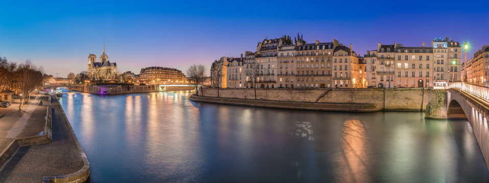Notre Dame depuis le quai de la Tournelle