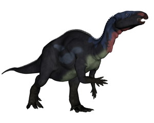 Camptosaurus dinosaur - 3D render