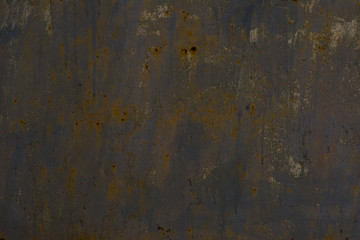 Texture of rusty metal. Iron background with rust spots.