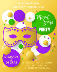 Mardi gras poster