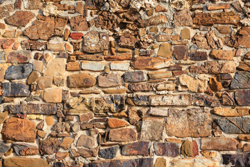Old brick wall background