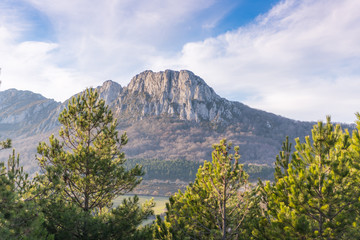 Obraz premium Mountain Leon Dormido from Spain