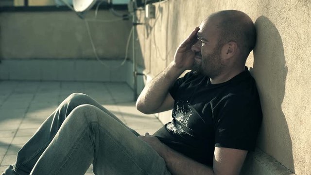  alcoholic is awakened by sunlight