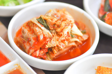 Gimchi ( Kimchi) or fermented vegetable in Korean style