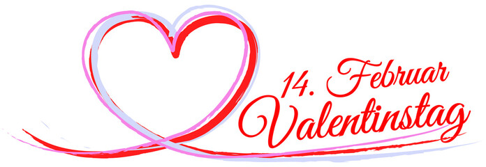 14. Februar Valentinstag 