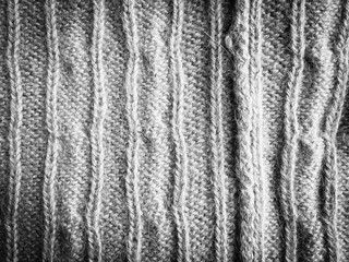 The knitted fabric texture, soft focus abstract background