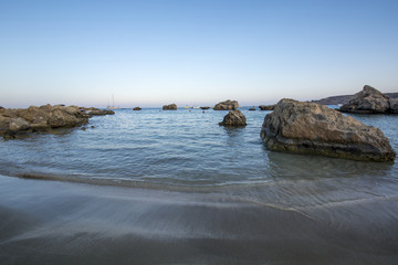 Konnos bay,Protaras landscape,Meditarian sea,Cyprus