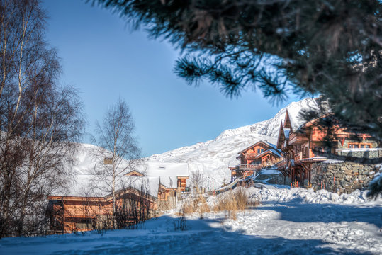 Fototapeta Les Deux Alpes góry