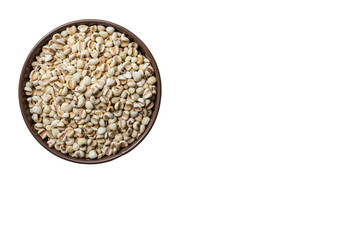 Millet seeds in can