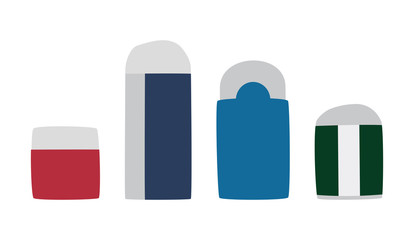 いろいろな消しゴム　イラスト