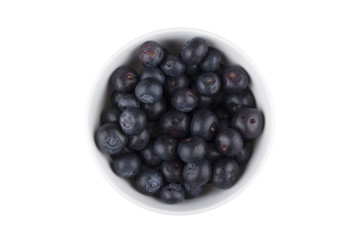 blueberry in ceramic bowl