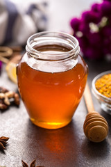 sweet honey product of bee.