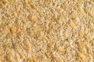 Abstract orangetexture of decorative plaster liquid wallpaper