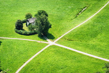 Farm from above