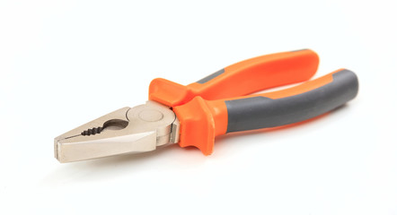 Pliers isolated on white background