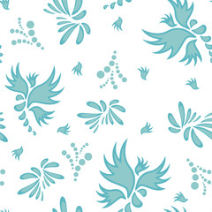 Mexican colorful and ornate ethnic seamless pattern