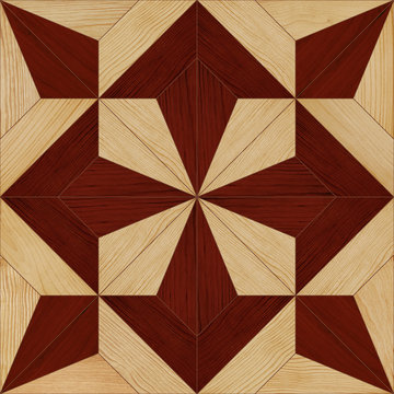 Seamless parquet texture. Can be used for 3D rendering.