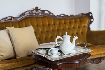 Dzbanek herbaty home staging