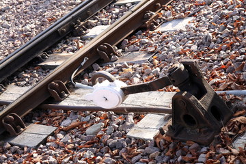 scambio binario di treno italia