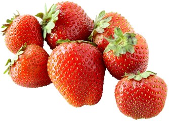 red,sweet strawberries