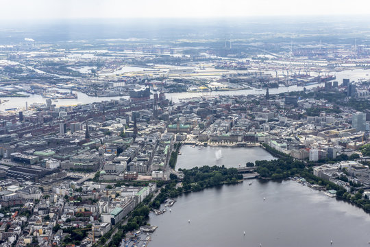 Hamburg - Germany from above