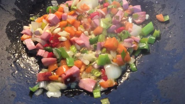 Wok mit Gem&uuml;se