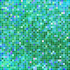 abstract vector square pixel mosaic background