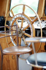 Ship steering wheel 